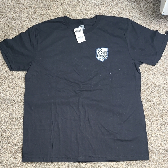 Vans Short Sleeve Tee with Logo - Picture 1 of 4